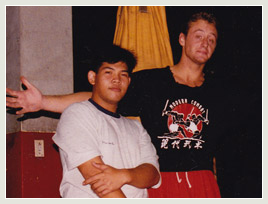 Kurt Graham, Pat McCarthy and Kinjo Hiroshi